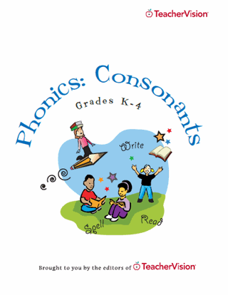 Phonics: Consonants Printable Book (K-4)