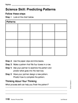 Science Skill: Predicting Patterns