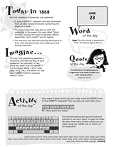 All About the Typewriter
