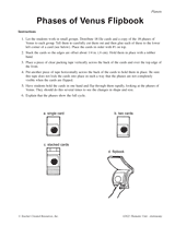 Phases of Venus Flipbook
