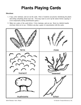 Plants Playing Cards