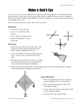 Make a God's Eye