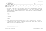 Math Warm-Up 68 for Gr. 5 & 6: Operations
