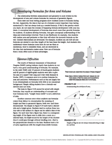 Developing Formulas for Area & Volume
