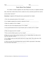 Facts About New Zealand