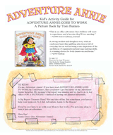Kid's Activity Guide for Adventure Annie Goes to Work