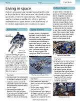Living in Space Printable I