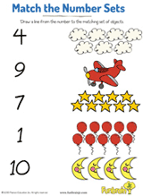 Match the Numbers in the Sky